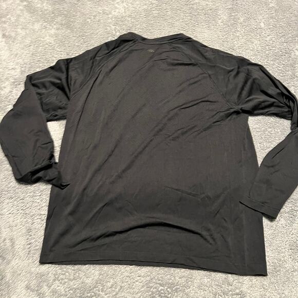 Rhone Shirt Mens Medium ? Black Performance Long Sleeve Crew - Picture 3 of 7